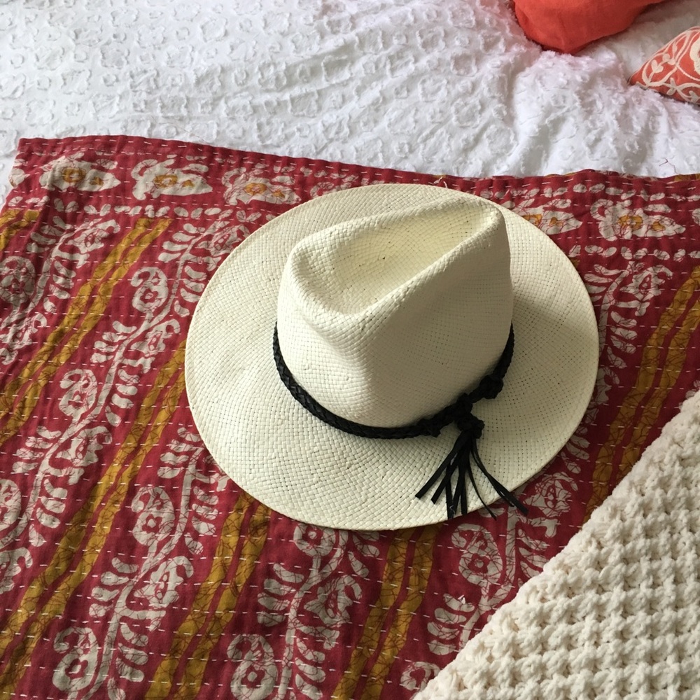 Free people woven sun hat